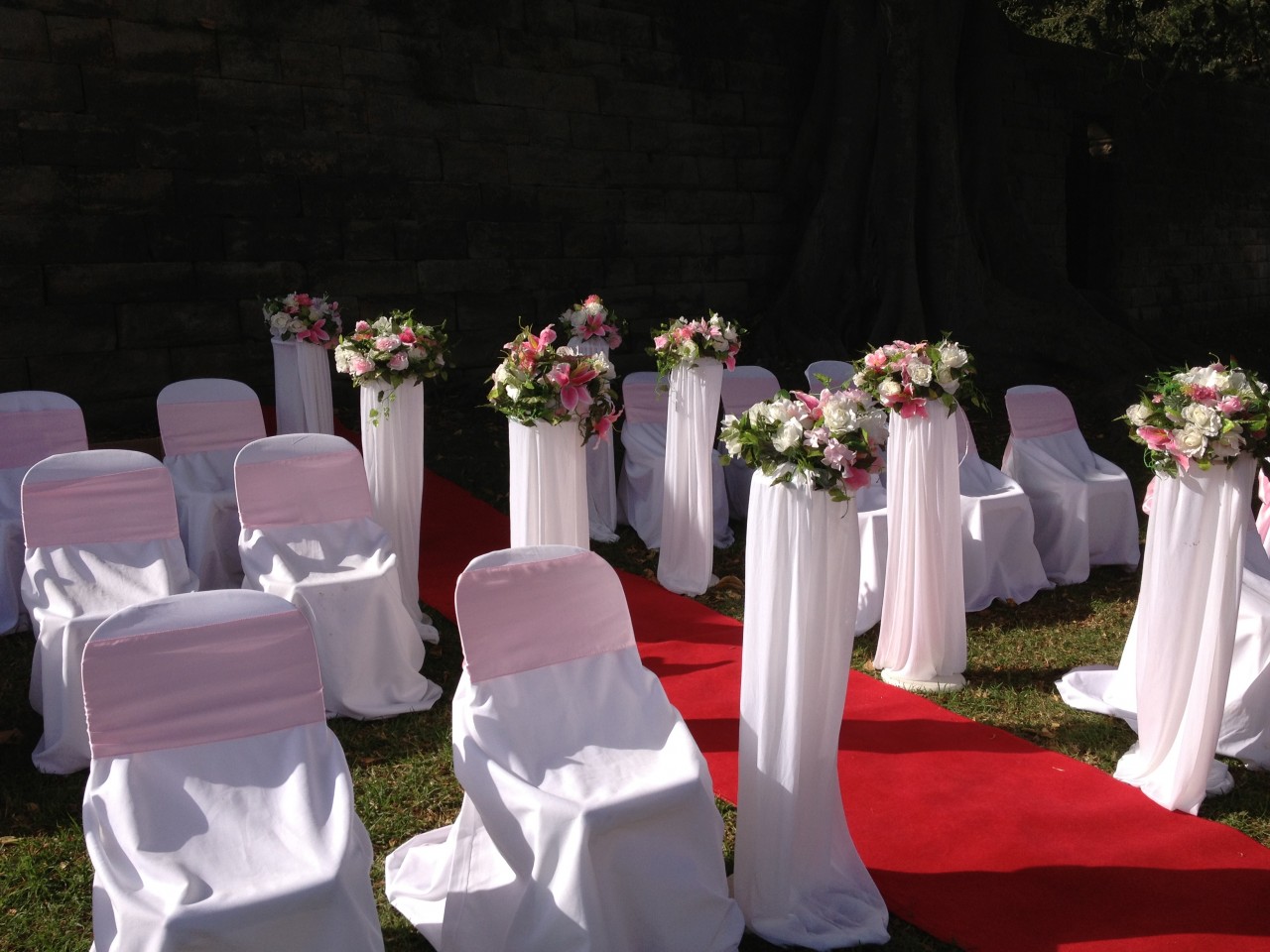 Wedding at harbour side