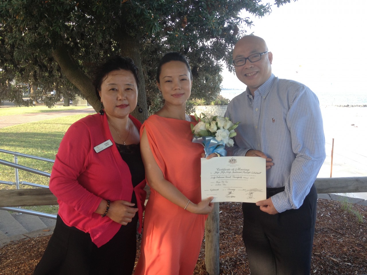 Wedding at Rotunda Balmoral Beach, Mosman